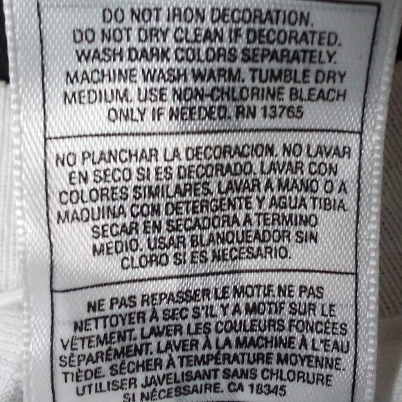 Vintage Don't Mess With Texas AOP Spell Out T-Shirt - Picture 4 of 6